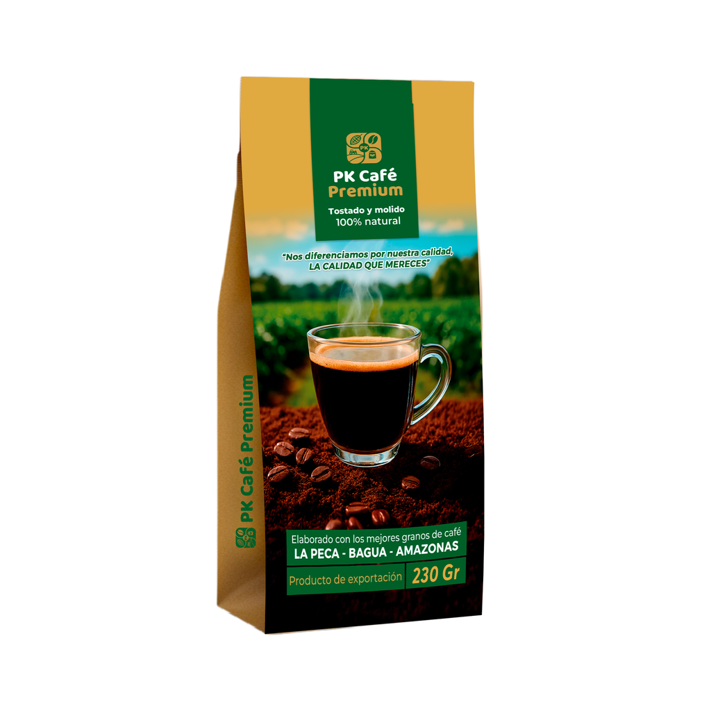 Café tostado y molido